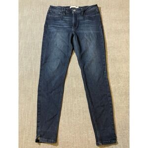 KanCan Jeans Women's Size 28 Dark Wash Skinny Leg Ankle Crop Denim Pants